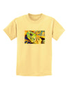 Menacing Turtle Watercolor Childrens T-Shirt-Childrens T-Shirt-TooLoud-Daffodil-Yellow-X-Small-Davson Sales