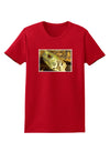 Menacing Turtle Womens Dark T-Shirt-TooLoud-Red-X-Small-Davson Sales