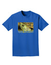 Menacing Turtle with Text Adult Dark T-Shirt-Mens T-Shirt-TooLoud-Royal-Blue-Small-Davson Sales