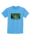 Menacing Turtle with Text Childrens T-Shirt-Childrens T-Shirt-TooLoud-Aquatic-Blue-X-Small-Davson Sales