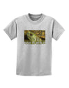 Menacing Turtle with Text Childrens T-Shirt-Childrens T-Shirt-TooLoud-AshGray-X-Small-Davson Sales