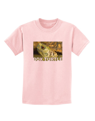 Menacing Turtle with Text Childrens T-Shirt-Childrens T-Shirt-TooLoud-PalePink-X-Small-Davson Sales