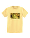 Menacing Turtle with Text Childrens T-Shirt-Childrens T-Shirt-TooLoud-Daffodil-Yellow-X-Small-Davson Sales