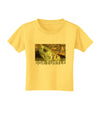 Menacing Turtle with Text Toddler T-Shirt-Toddler T-Shirt-TooLoud-Yellow-2T-Davson Sales