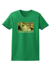 Menacing Turtle with Text Womens Dark T-Shirt-TooLoud-Kelly-Green-X-Small-Davson Sales