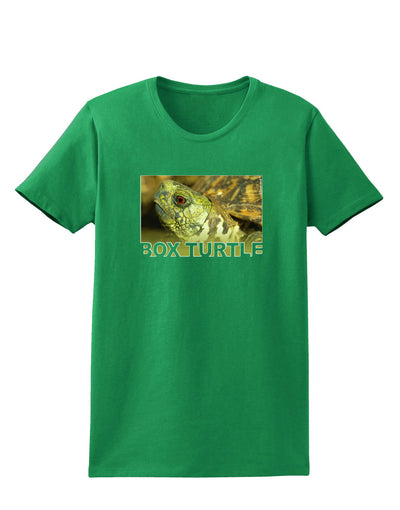 Menacing Turtle with Text Womens Dark T-Shirt-TooLoud-Kelly-Green-X-Small-Davson Sales