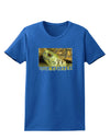 Menacing Turtle with Text Womens Dark T-Shirt-TooLoud-Royal-Blue-X-Small-Davson Sales