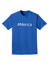 #Merica Adult Dark T-Shirt-Mens T-Shirt-TooLoud-Royal-Blue-Small-Davson Sales
