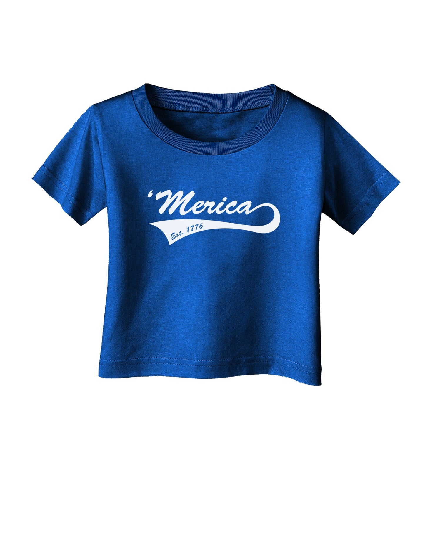 Merica Established 1776 Infant T-Shirt Dark by TooLoud-Infant T-Shirt-TooLoud-Royal-Blue-06-Months-Davson Sales