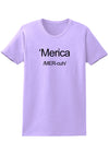 Merica Text Womens T-Shirt-Womens T-Shirt-TooLoud-Lavender-X-Small-Davson Sales