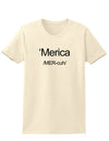 Merica Text Womens T-Shirt-Womens T-Shirt-TooLoud-Natural-X-Small-Davson Sales