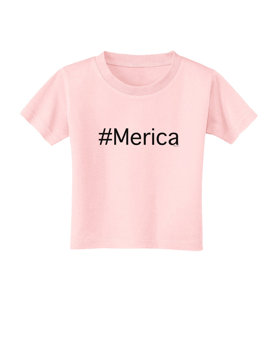 #Merica Toddler T-Shirt-Toddler T-Shirt-TooLoud-White-2T-Davson Sales