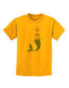 Mermaid Design - Blue Childrens T-Shirt-Childrens T-Shirt-TooLoud-Gold-X-Small-Davson Sales