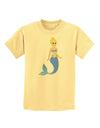 Mermaid Design - Blue Childrens T-Shirt-Childrens T-Shirt-TooLoud-Daffodil-Yellow-X-Small-Davson Sales