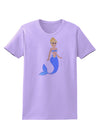 Mermaid Design - Blue Womens T-Shirt-Womens T-Shirt-TooLoud-Lavender-X-Small-Davson Sales