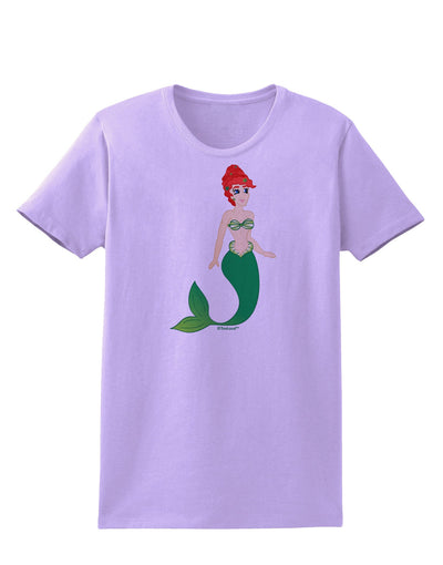 Mermaid Design - Green Womens T-Shirt-Womens T-Shirt-TooLoud-Lavender-X-Small-Davson Sales