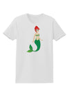 Mermaid Design - Green Womens T-Shirt-Womens T-Shirt-TooLoud-White-X-Small-Davson Sales