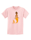 Mermaid Design - Yellow Childrens T-Shirt-Childrens T-Shirt-TooLoud-PalePink-X-Small-Davson Sales