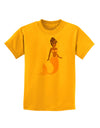 Mermaid Design - Yellow Childrens T-Shirt-Childrens T-Shirt-TooLoud-Gold-X-Small-Davson Sales