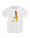 Mermaid Design - Yellow Childrens T-Shirt-Childrens T-Shirt-TooLoud-White-X-Small-Davson Sales