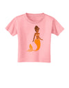 Mermaid Design - Yellow Toddler T-Shirt-Toddler T-Shirt-TooLoud-Candy-Pink-2T-Davson Sales