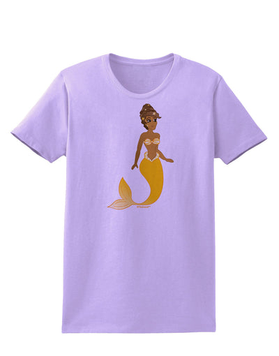 Mermaid Design - Yellow Womens T-Shirt-Womens T-Shirt-TooLoud-Lavender-X-Small-Davson Sales