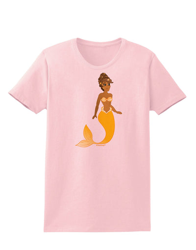 Mermaid Design - Yellow Womens T-Shirt-Womens T-Shirt-TooLoud-PalePink-X-Small-Davson Sales