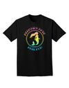 Mermaids Have More Fun - Beachy Colors Adult Dark T-Shirt-Mens T-Shirt-TooLoud-Black-Small-Davson Sales