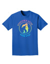 Mermaids Have More Fun - Beachy Colors Adult Dark T-Shirt-Mens T-Shirt-TooLoud-Royal-Blue-Small-Davson Sales