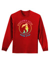 Mermaids Have More Fun - Beachy Colors Adult Long Sleeve Dark T-Shirt-TooLoud-Red-Small-Davson Sales