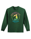 Mermaids Have More Fun - Beachy Colors Adult Long Sleeve Dark T-Shirt-TooLoud-Dark-Green-Small-Davson Sales