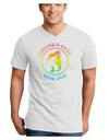 Mermaids Have More Fun - Beachy Colors Adult V-Neck T-shirt-Mens V-Neck T-Shirt-TooLoud-White-Small-Davson Sales