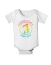 Mermaids Have More Fun - Beachy Colors Baby Romper Bodysuit-Baby Romper-TooLoud-White-06-Months-Davson Sales