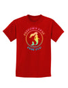 Mermaids Have More Fun - Beachy Colors Childrens Dark T-Shirt-Childrens T-Shirt-TooLoud-Red-X-Small-Davson Sales