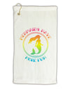 Mermaids Have More Fun - Beachy Colors Micro Terry Gromet Golf Towel 16 x 25 inch-Golf Towel-TooLoud-White-Davson Sales