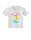 Mermaids Have More Fun - Beachy Colors Toddler T-Shirt-Toddler T-Shirt-TooLoud-White-2T-Davson Sales