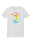 Mermaids Have More Fun - Beachy Colors Womens T-Shirt-Womens T-Shirt-TooLoud-White-X-Small-Davson Sales