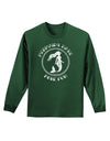 Mermaids Have More Fun - Distressed Adult Long Sleeve Dark T-Shirt-TooLoud-Dark-Green-Small-Davson Sales