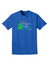 Merry Christmas & Happy New Year Adult Dark T-Shirt-Mens T-Shirt-TooLoud-Royal-Blue-Small-Davson Sales