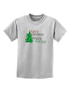 Merry Christmas & Happy New Year Childrens T-Shirt-Childrens T-Shirt-TooLoud-AshGray-X-Small-Davson Sales