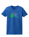 Merry Christmas & Happy New Year Womens Dark T-Shirt-TooLoud-Royal-Blue-X-Small-Davson Sales