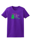 Merry Christmas & Happy New Year Womens Dark T-Shirt-TooLoud-Purple-X-Small-Davson Sales