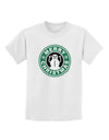 Merry Christmas Latte Logo Childrens T-Shirt-Childrens T-Shirt-TooLoud-White-X-Small-Davson Sales