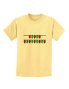 Merry Christmas Lights Red and Green Childrens T-Shirt-Childrens T-Shirt-TooLoud-Daffodil-Yellow-X-Small-Davson Sales