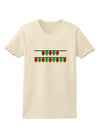 Merry Christmas Lights Red and Green Womens T-Shirt-Womens T-Shirt-TooLoud-Natural-X-Small-Davson Sales