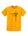 Merry Christmas Present Gift Childrens T-Shirt-Childrens T-Shirt-TooLoud-Gold-X-Small-Davson Sales