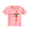 Merry Christmas Present Gift Toddler T-Shirt-Toddler T-Shirt-TooLoud-Candy-Pink-2T-Davson Sales