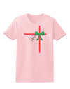 Merry Christmas Present Gift Womens T-Shirt-Womens T-Shirt-TooLoud-PalePink-X-Small-Davson Sales