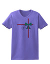 Merry Christmas Present Gift Womens T-Shirt-Womens T-Shirt-TooLoud-Violet-X-Small-Davson Sales