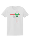 Merry Christmas Present Gift Womens T-Shirt-Womens T-Shirt-TooLoud-White-X-Small-Davson Sales